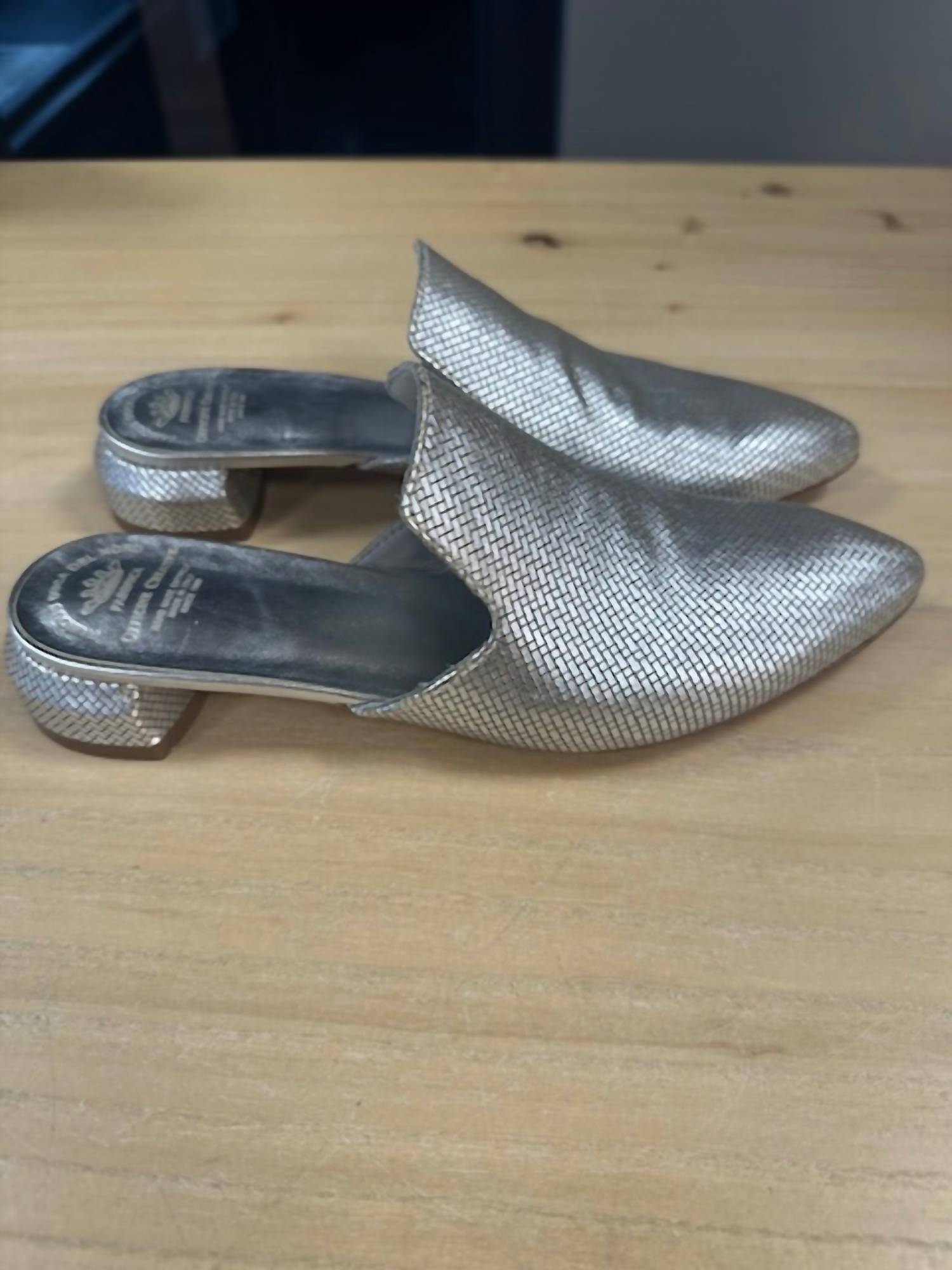 Pedro Garcia - Women's Sage Leather Mule