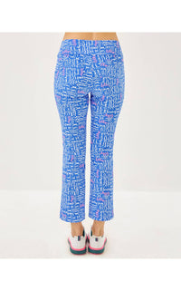 Lilly Pulitzer Upf 50+ Corso Kick Flare Pants in seacrets - women's pants - alternate view