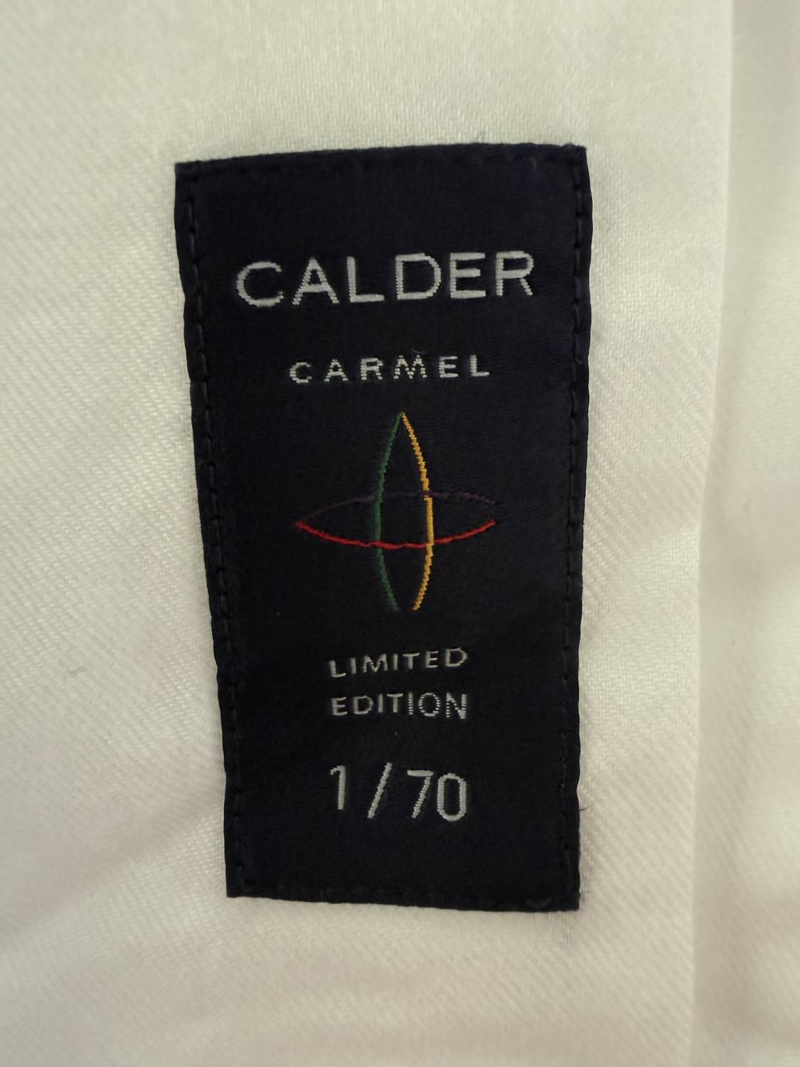 Calder Carmel - Men's Brushed Cotton Sport Shirt with Contrast Stitching
