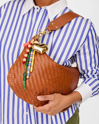 Clare V. - Women's Grand Mylar Heart Fob Bag Charm