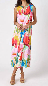 Crosby By Mollie Burch - Schaeffer V Neck Midi Dress