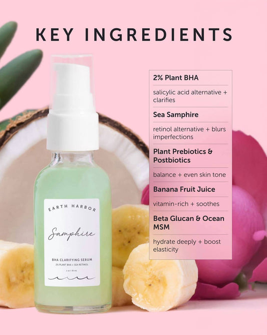 Earth Harbor Naturals - Samphire Bha Clarifying Serum