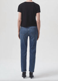 Agolde - Riley Straight Crop Jeans