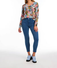 Fdj - Paulla Printed V-neck Sweater