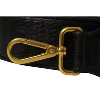 Fendi Women's Glazed Fabric Ff Zucca Shoulder Strap in black - women's item - view 5