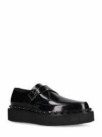 Valentino Garavani - Men's Single Monk Patent Leather Platform Loafers
