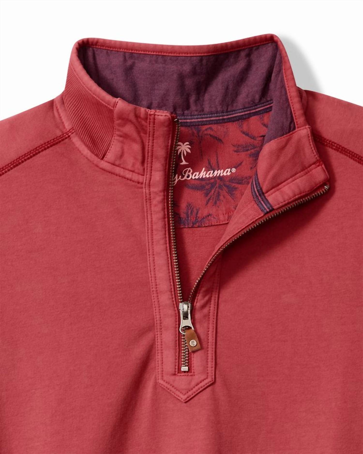 Tommy Bahama - Ben And Terry Half Zip Sweatshirt