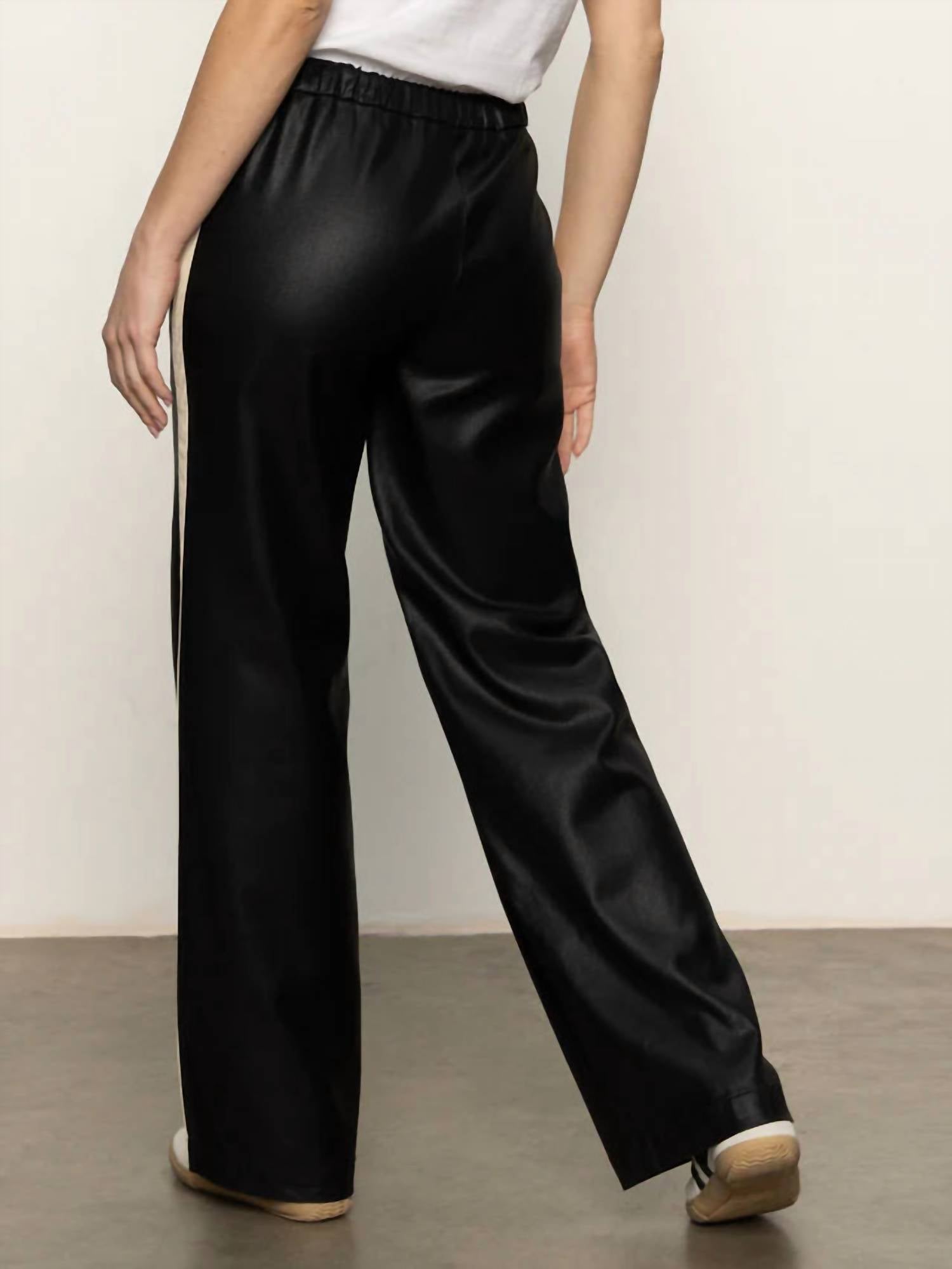 Sanctuary - Coated Twill Track Pant