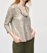 Joseph Ribkoff - Casual Cowl Neck Top