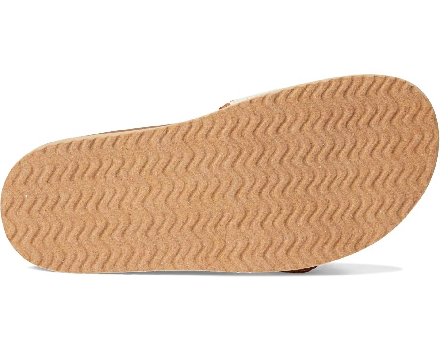 STEVE MADDEN Women's Memphis Sandal in cognac multi - women's sandal - alternate view