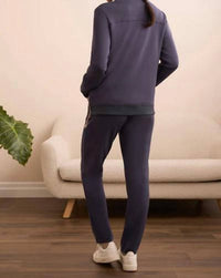 Tribal - Zip Up Mock Neck Sweatshirt