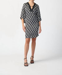 Joseph Ribkoff - Flutter Sleeve Dress