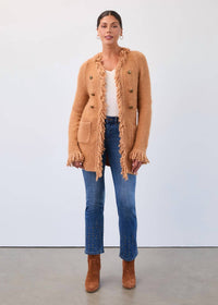 Fdj - Fringe cardigan