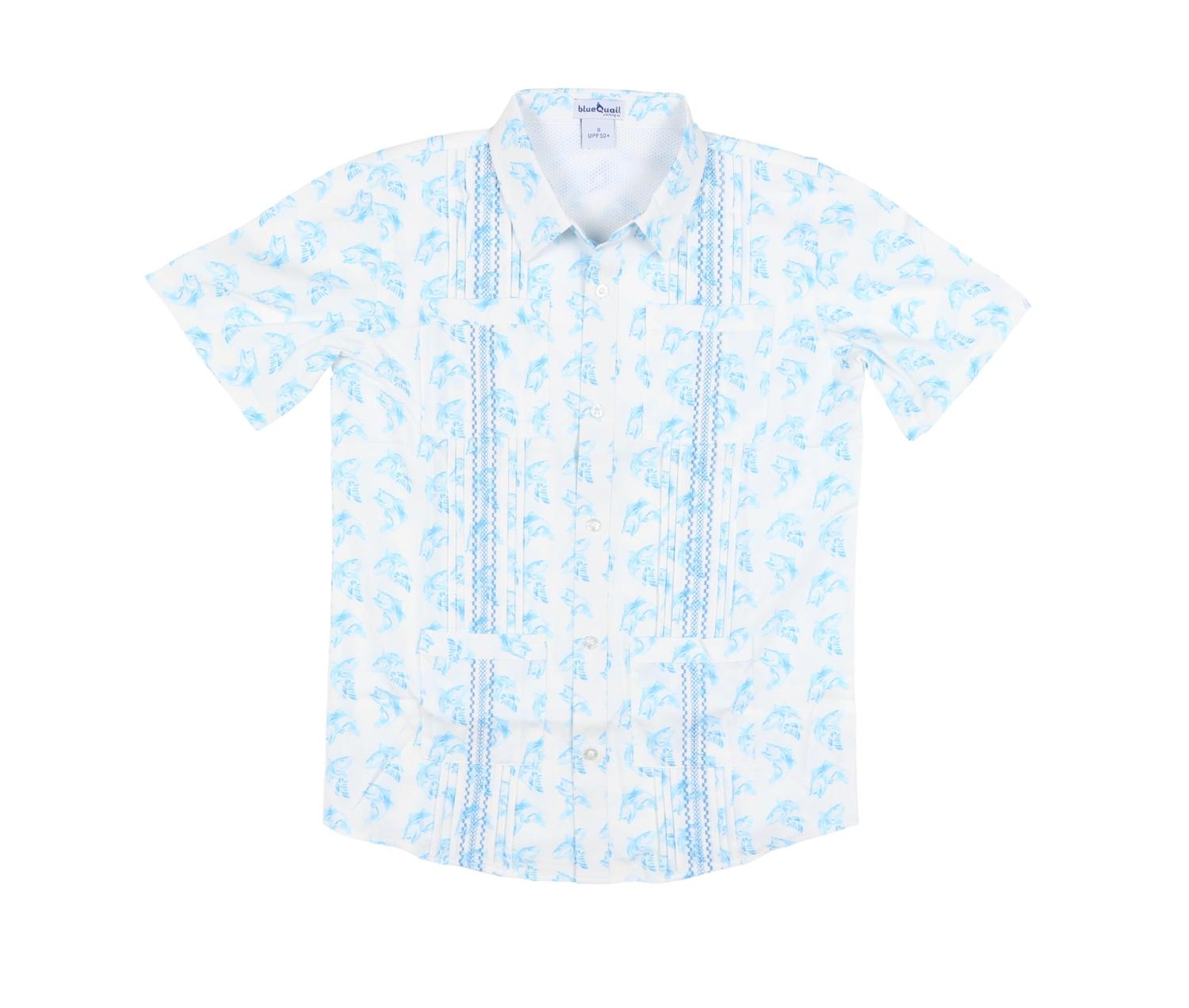 Blue Quail Clothing Co. - Bass Guayabera Short Sleeve Shirt