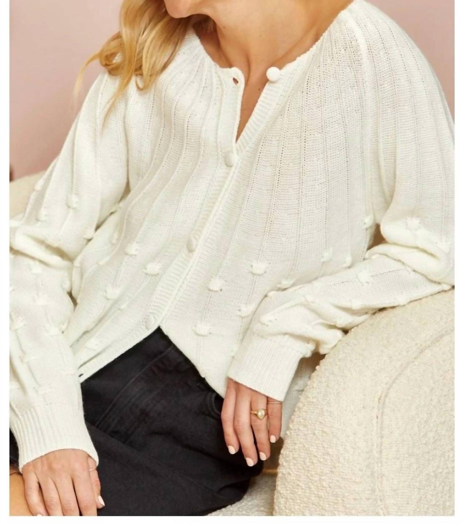 Andree By Unit - Creamy Dreamy Cardigan