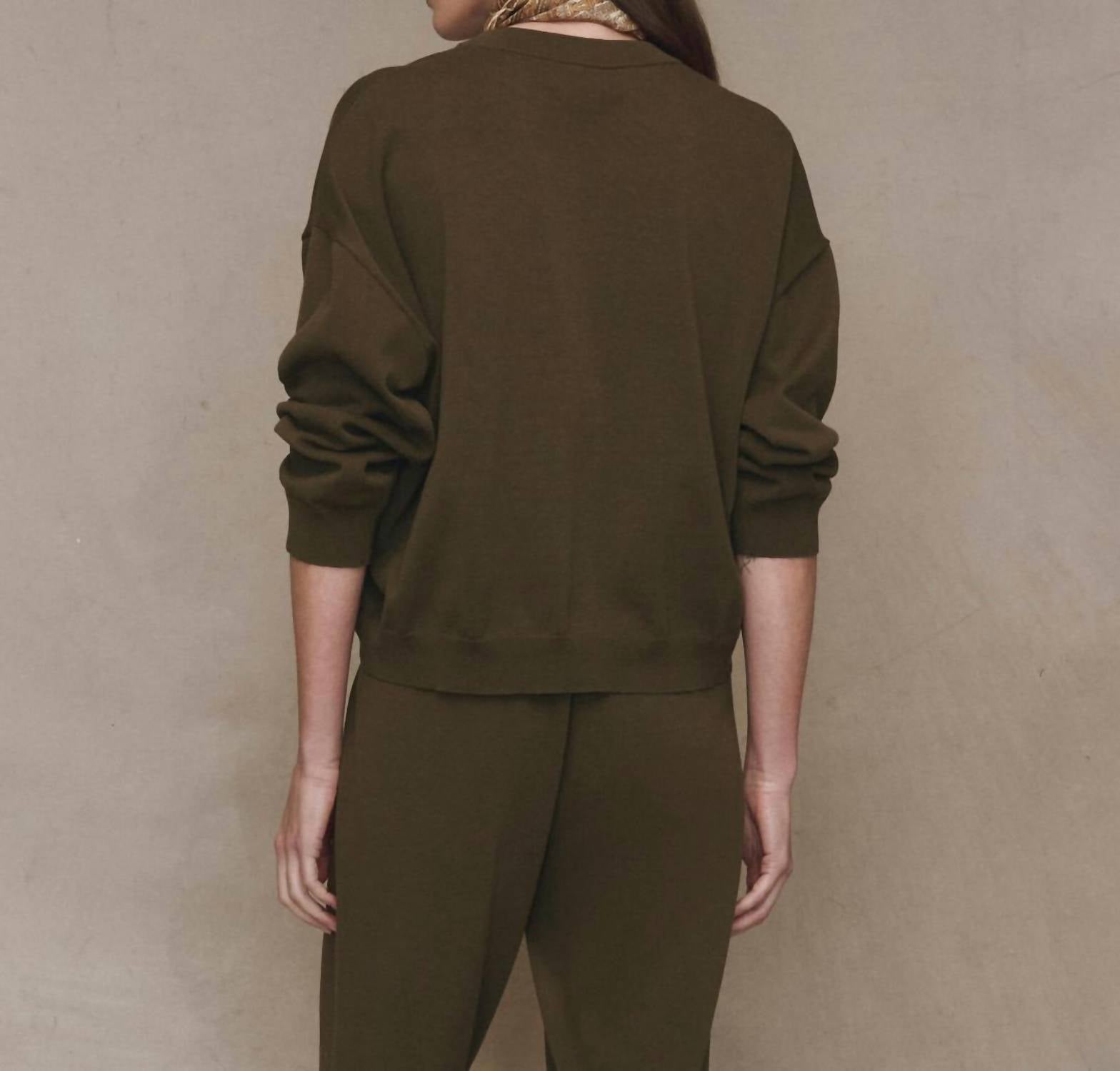 The Great. - Henley Long Sleeve Sweater