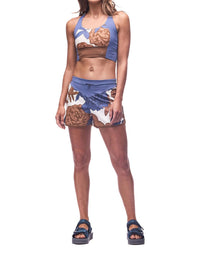 INDYEVA Song Swim Bottom in lagon cb pe - women's swimwear