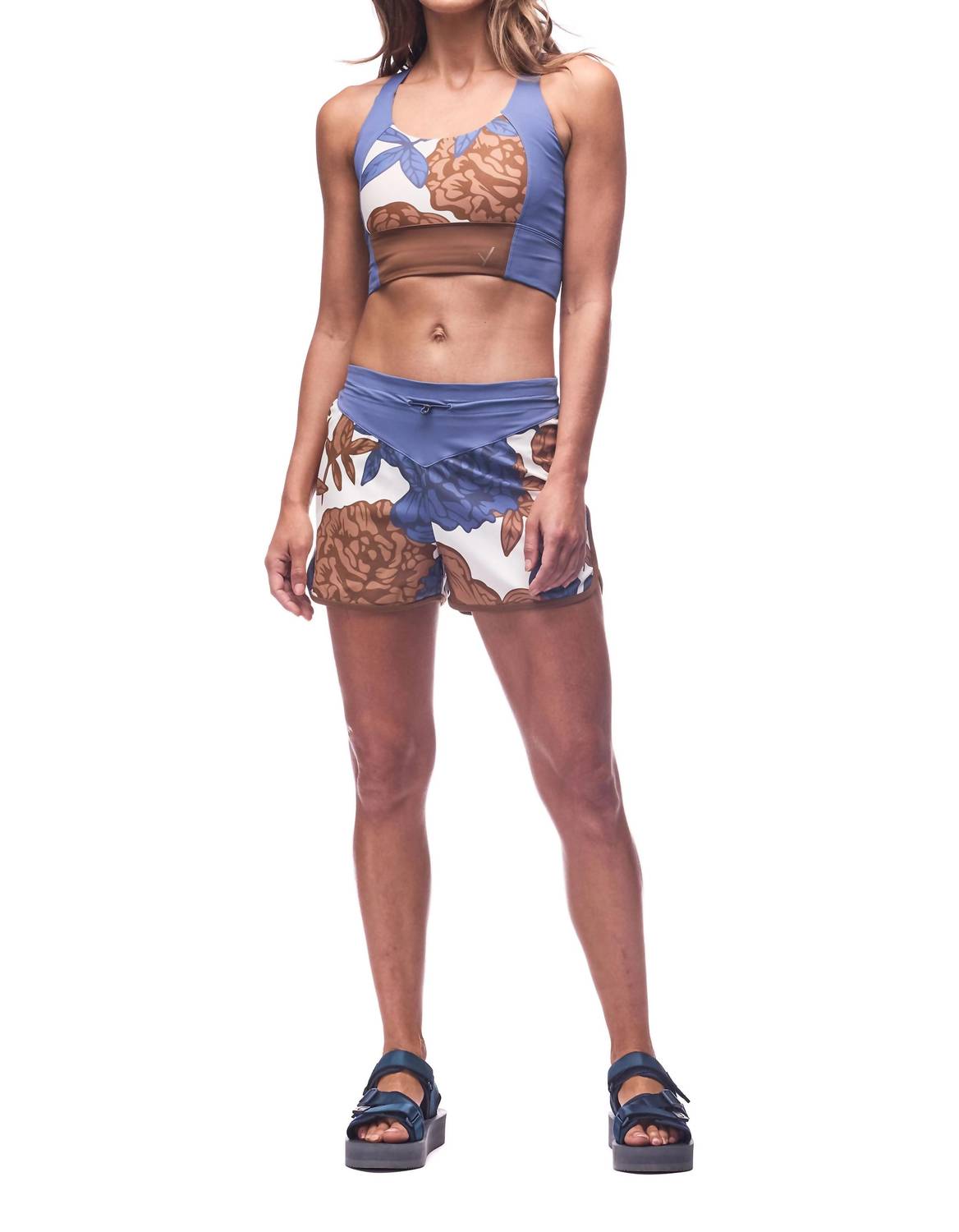 INDYEVA Song Swim Bottom in lagon cb pe - women's swimwear