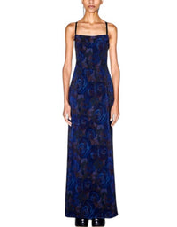 Rosetta Getty - Baroque Tie Back Corset Dress