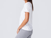 Monrow - Relaxed V Neck Tee