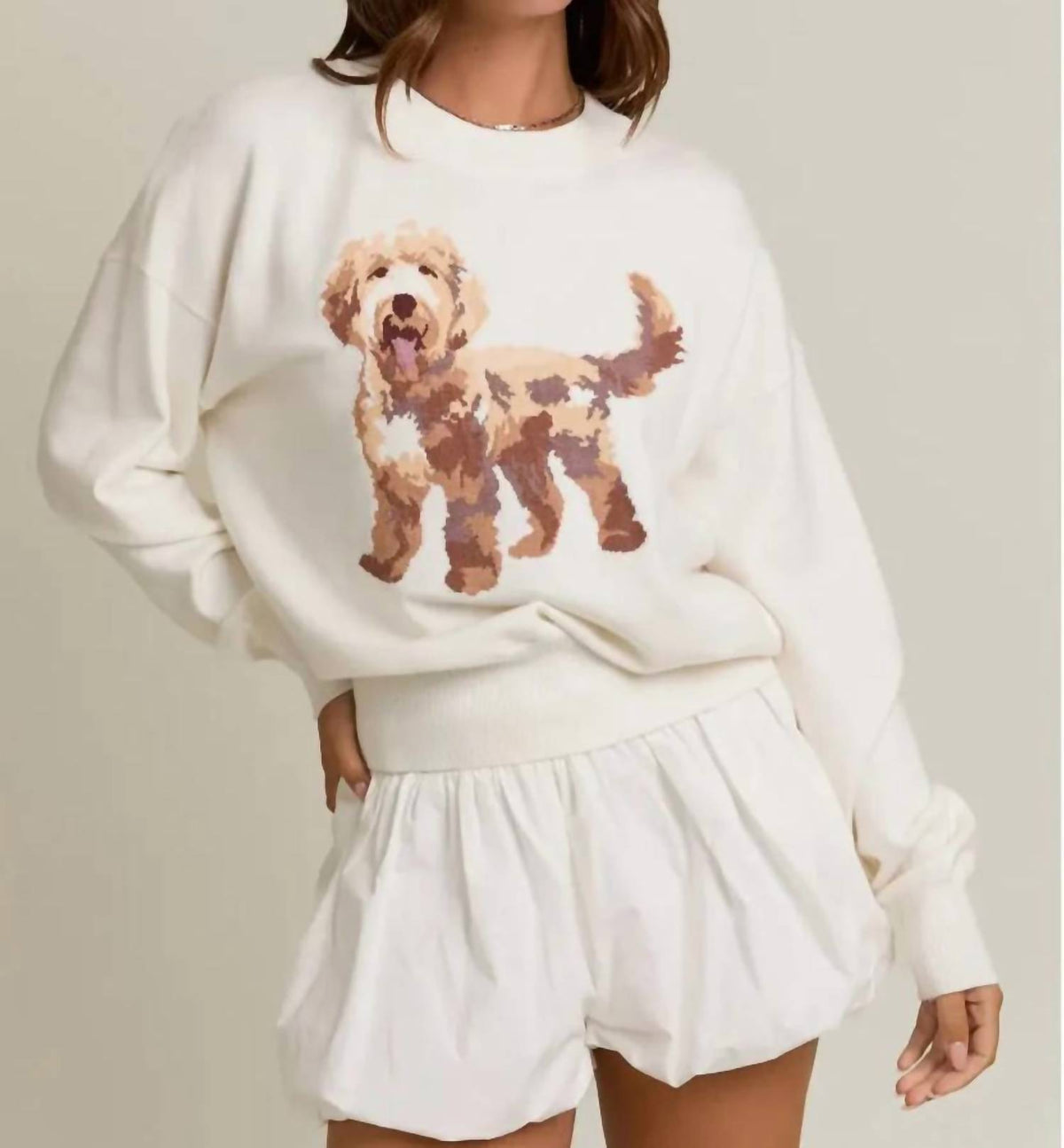 Le Lis - Golden Pup Sweater