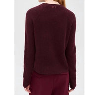 White + Warren - Cashmere Rib Trim Crewneck Top