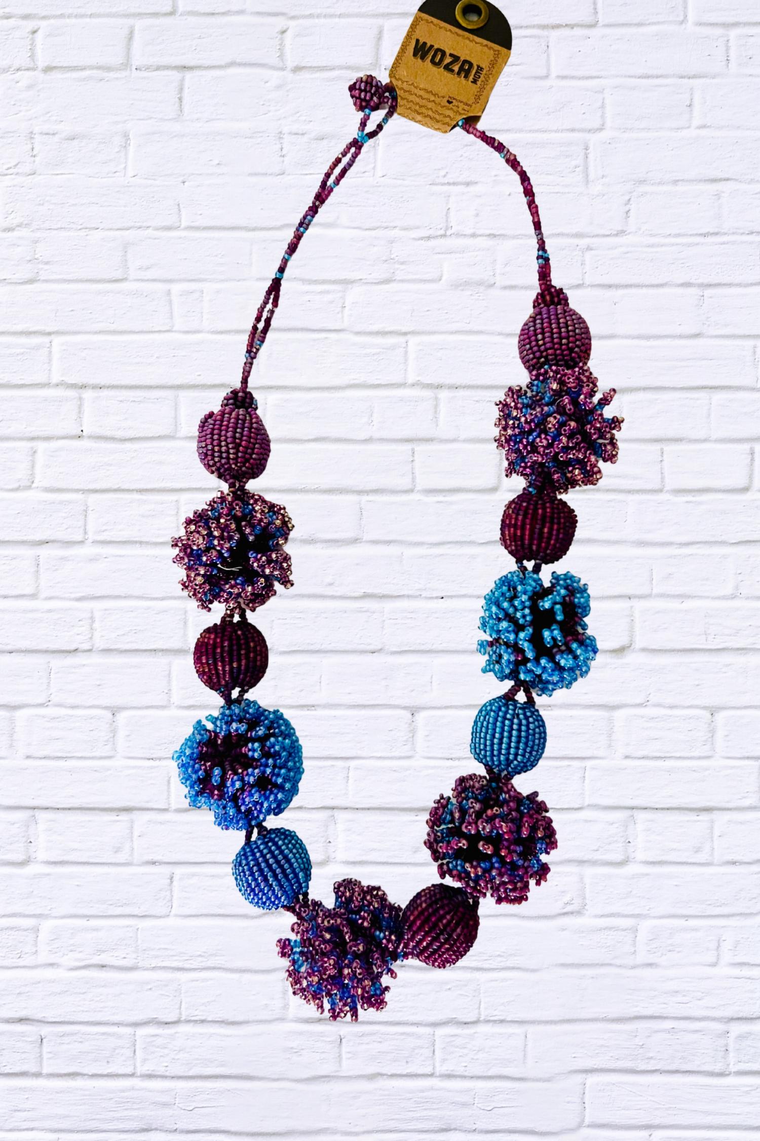 Woya Moya - Women's Hand Beaded Necklace