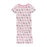 Kickee - Kid's Short Sleeve Pajama Set With Shorts