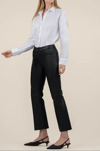 Kut From The Kloth - Kelsey Coated High Rise Ankle Flare Jeans