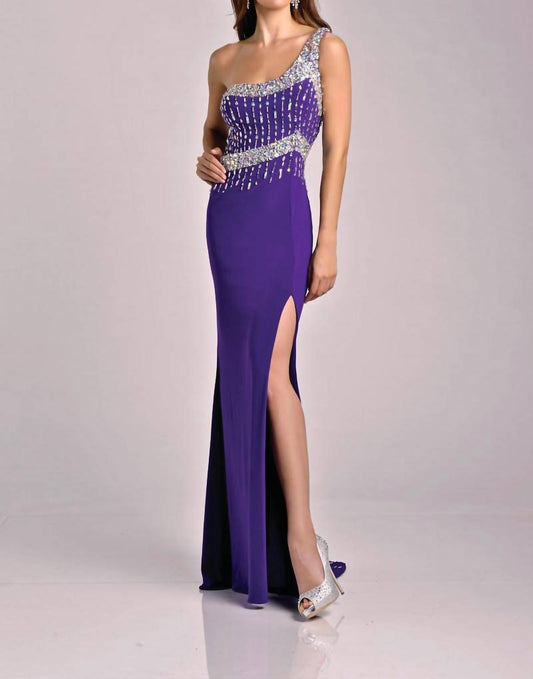 Karishma Creations - One-shoulder Maxi Dress