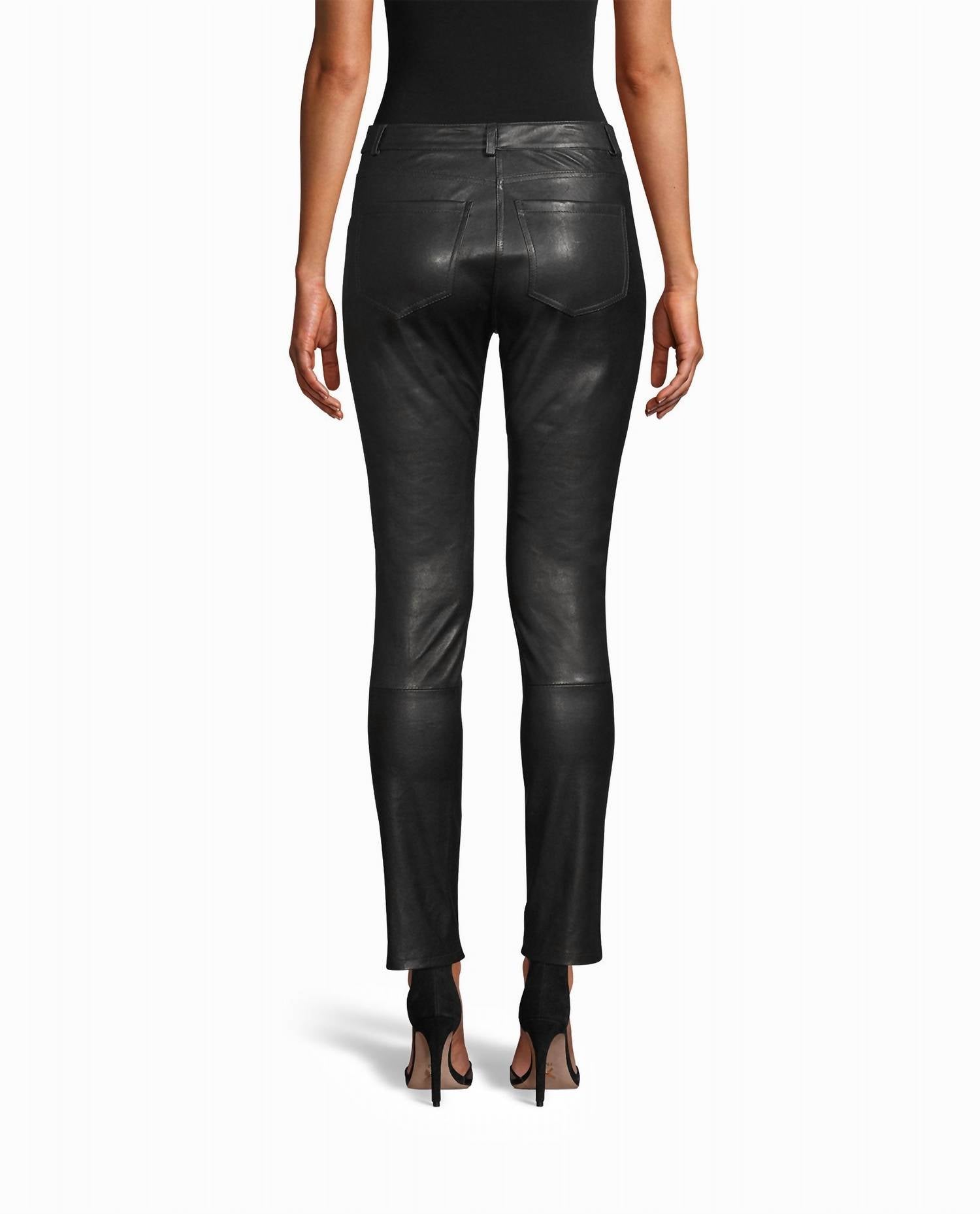 Nicole Miller - Skinny Leather Pants
