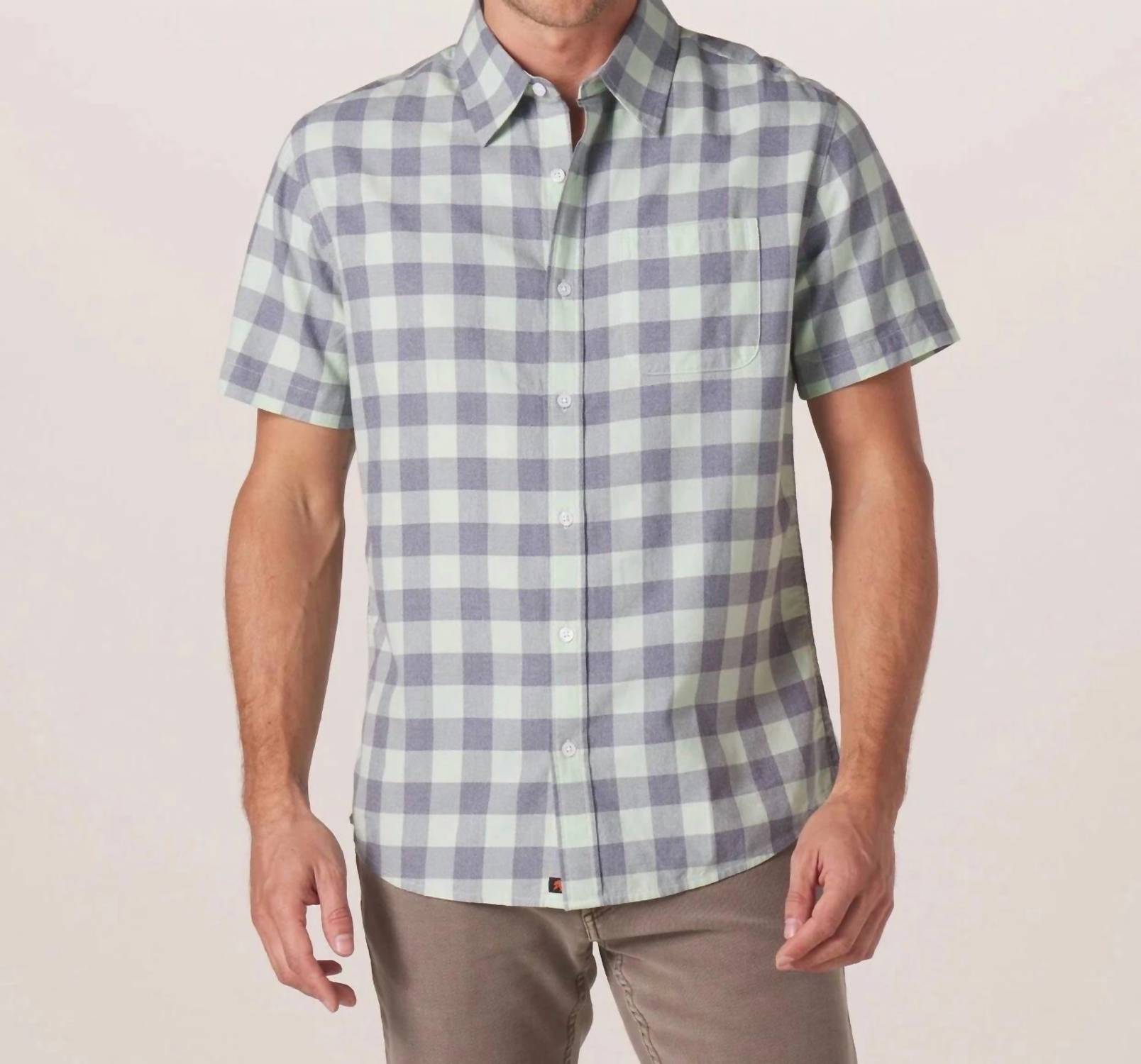 The Normal Brand - Jasper Short Sleeve Button Down Shirt