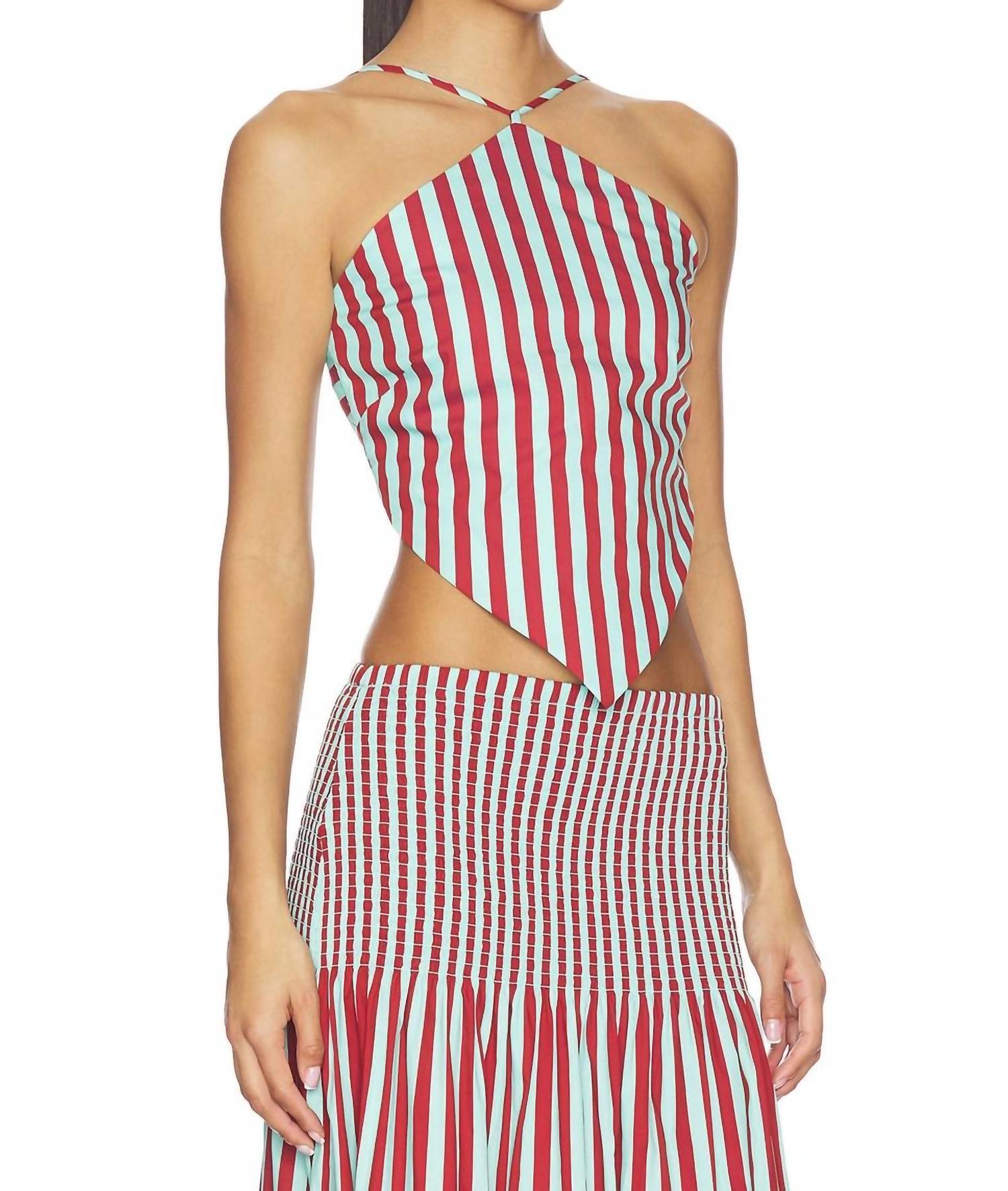 Simon Miller - Kit Poplin Tie Top