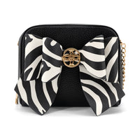 Like Dreams - Women's Zebra Bow Mini Crossbody Bag