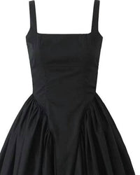 Yvonne & Love - Ladies Plain Ruched Bow Back Mini Dress