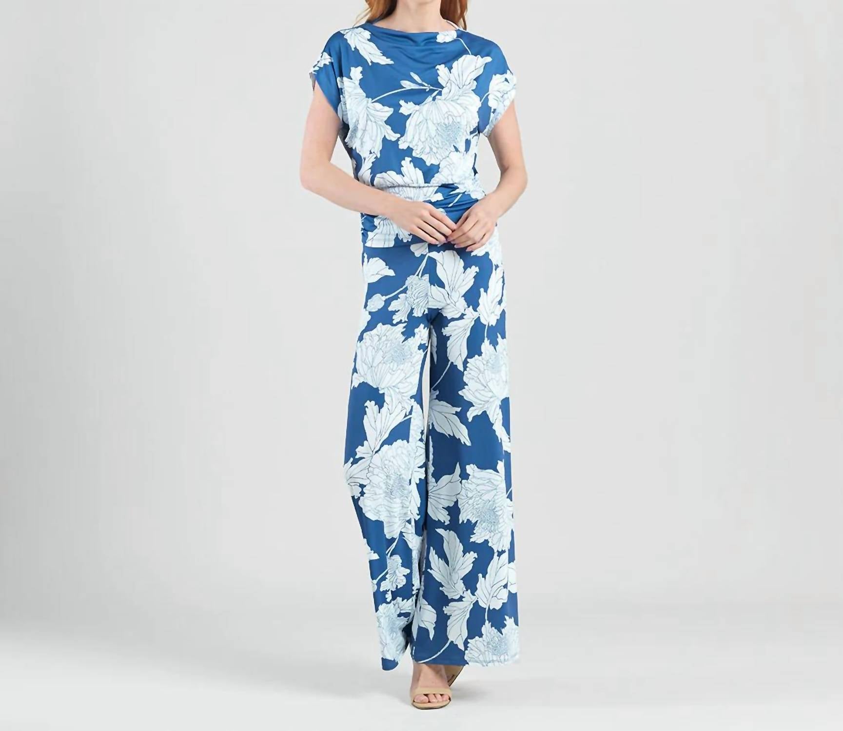 Clara Sunwoo - Side Ruched Boat Neck Top