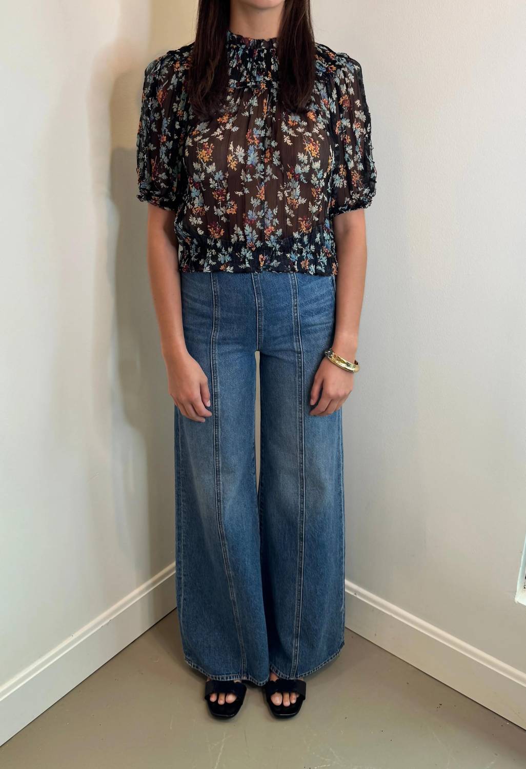 Ulla Johnson - Solenne Puff Sleeve Silk Top
