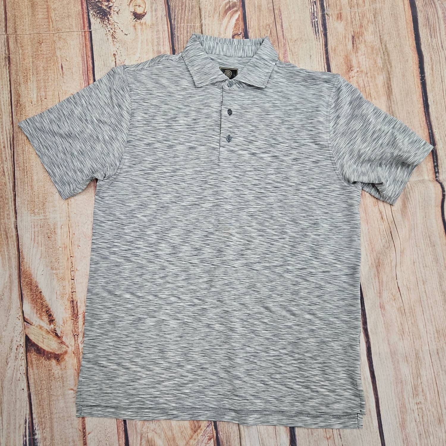 F/X Fusion Men's Short Sleeve Top in silver - men's t-shirt