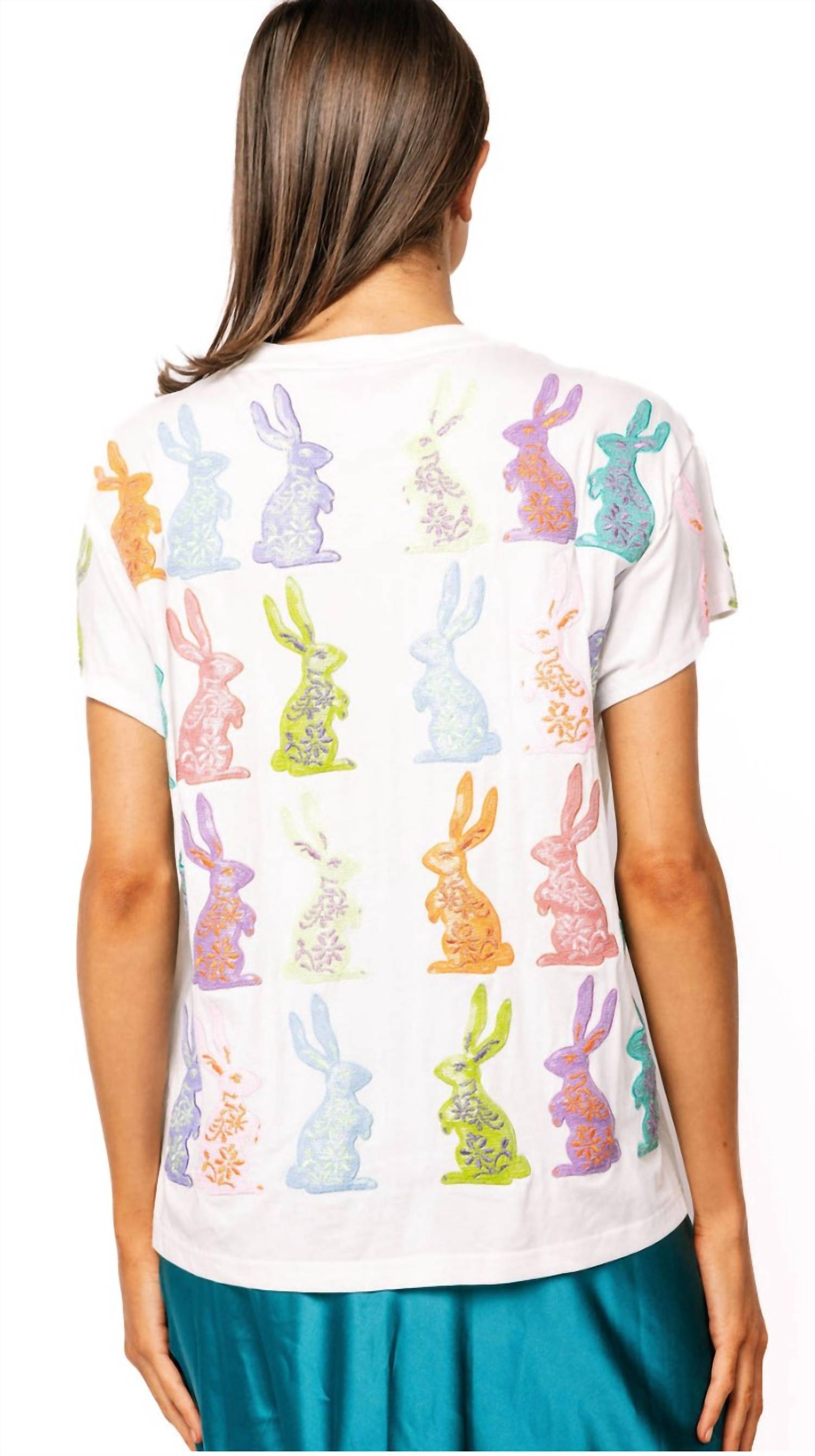 Queen Of Sparkles - Easter Bunny Tee