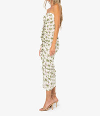 Jbq - Cyrus Off Shoulder Midi Dress