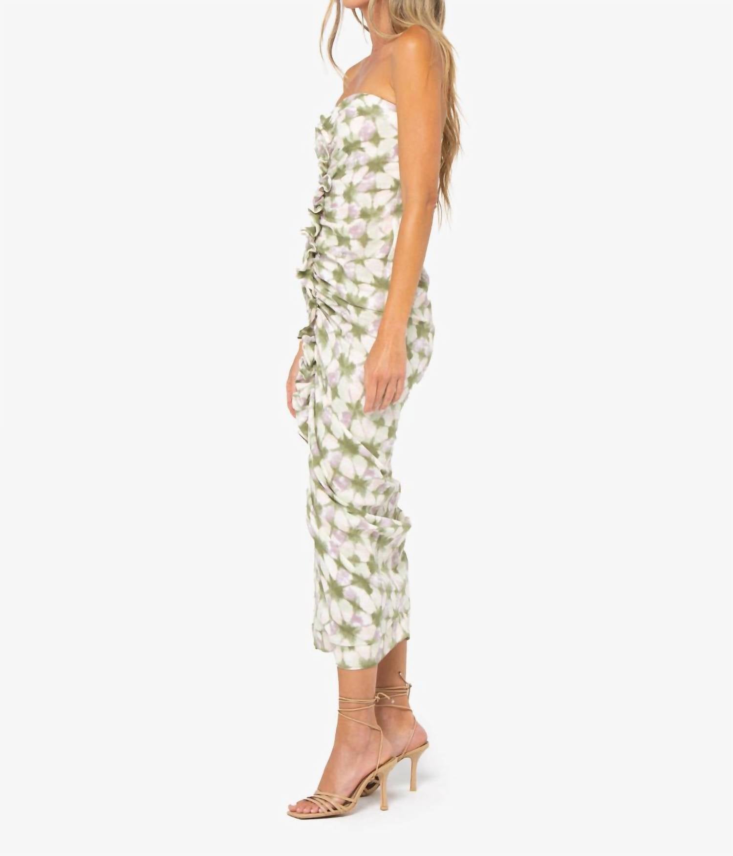 Jbq - Cyrus Off Shoulder Midi Dress