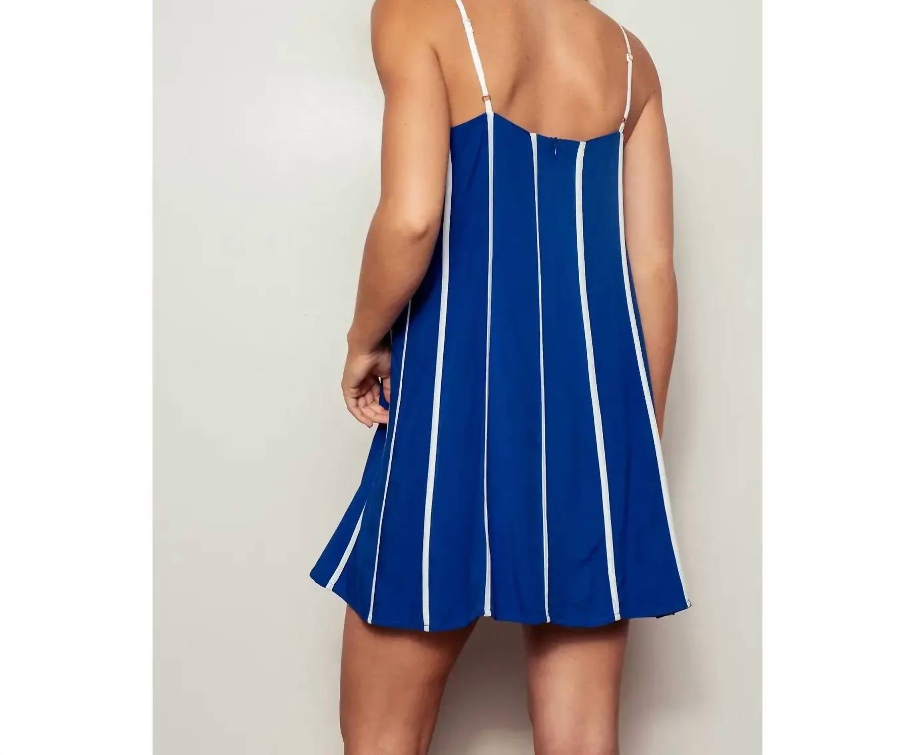 Urban Daizy - Stripe A Line Mini Dress