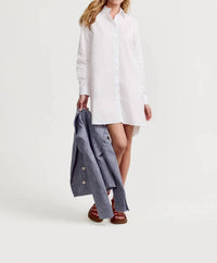 THE SHIRT Women's The Wfh Dress in white - women's dress - view 4