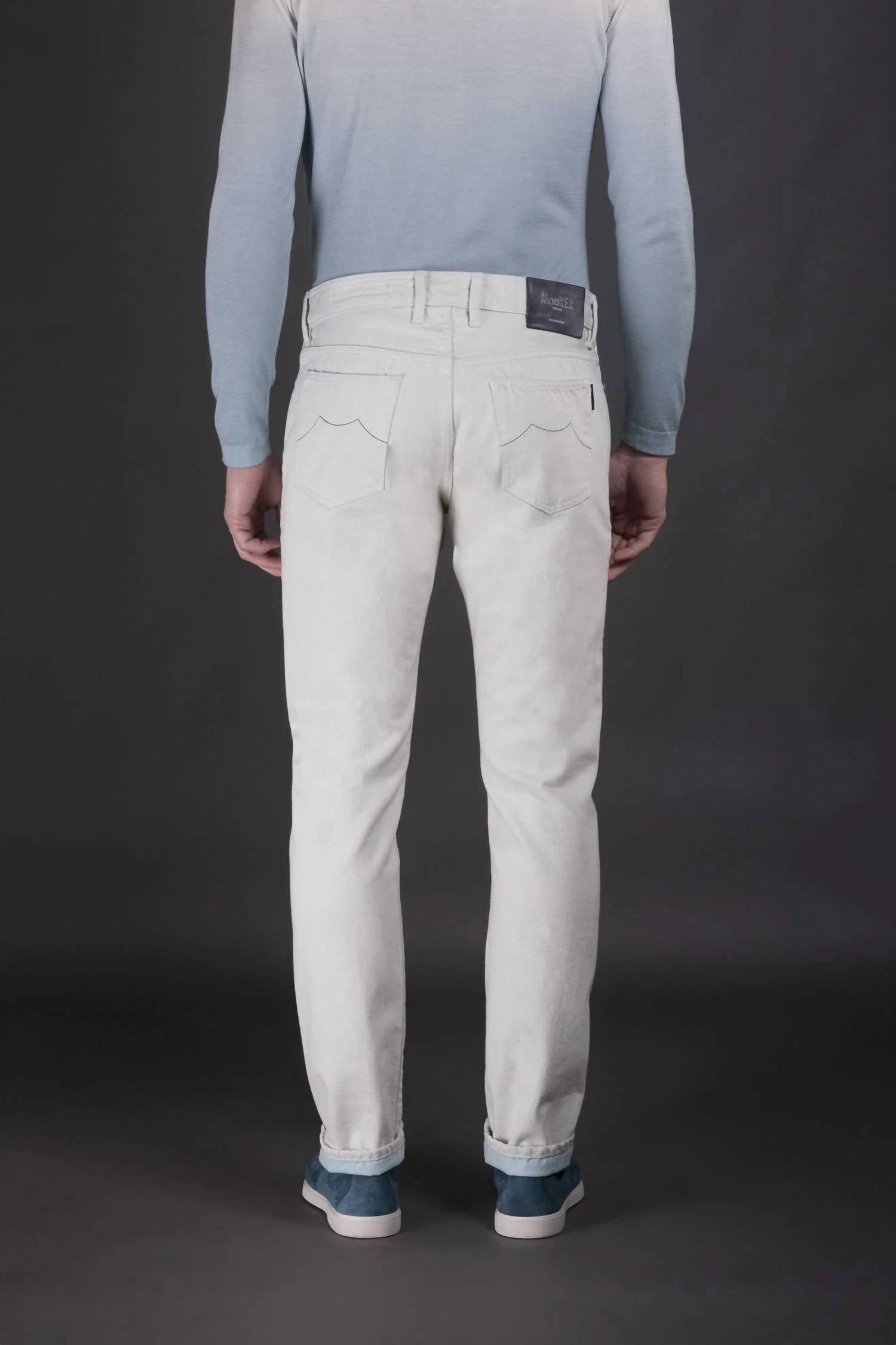 Moorer - Men's Pavel 55 Tapered Denim Jeans