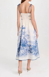 Sundayup - VICTORIA PRINT MIDI DRESS