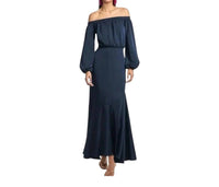 Sachin & Babi - Kai Satin Crepe Off Shoulder Dress
