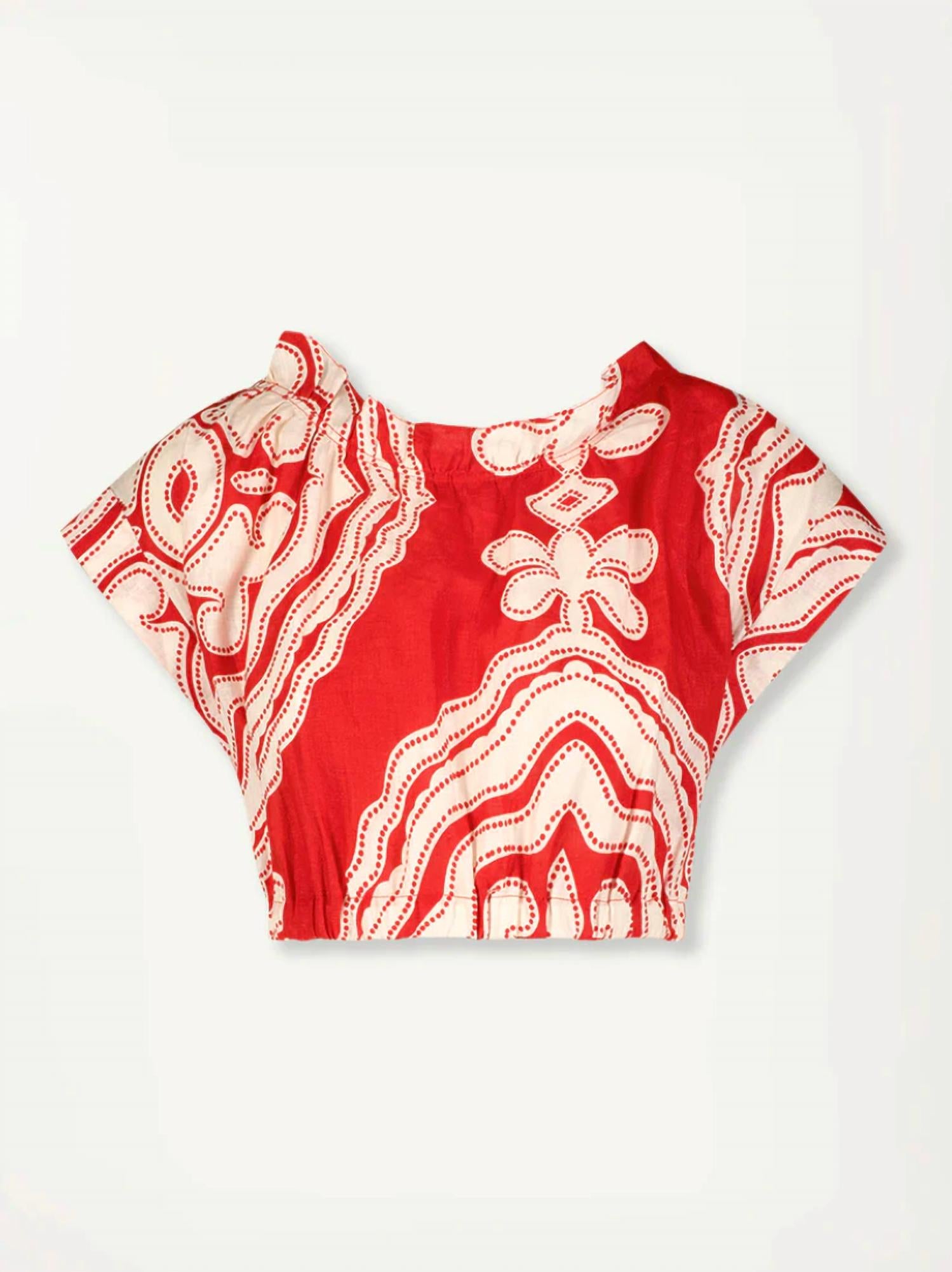 Lemlem - Muna Ruched Crop Top