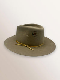 JW Bennett Men's Cloudveil Hat Band in sahara - men's hat