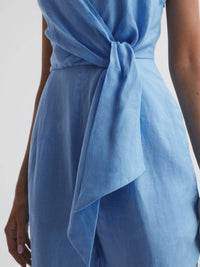 Reiss - Emily Linen Side Tie Jumpsuit