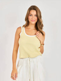 Sadie & Sage - Dejavu Stripe Tank
